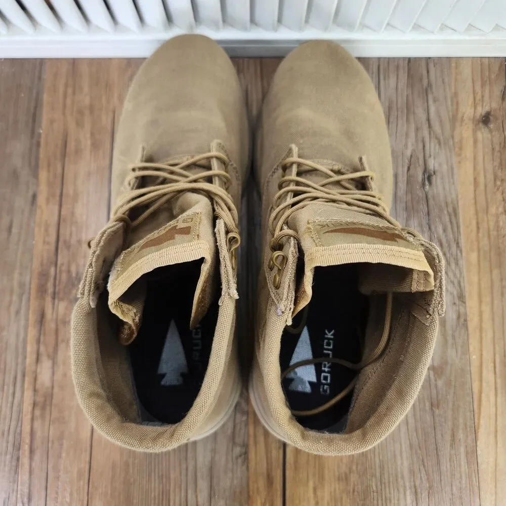 GoRuck Jedburgh Mens Size 11 Brown Tactical Rucking Combat Utility Canvas Boots